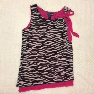 Limited too zebra shirt